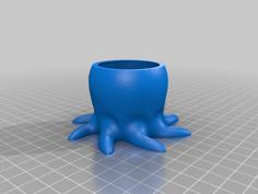 Octopus Plant Pot Remix 3D Printer Model