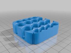 Batteries Stand 3D Printer Model