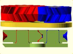 Demo Set For: Parametric Involute Bevel And Spur Gears 3D Printer Model