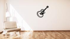 Guitar / Kytara Wall Decoration 3D Printer Model