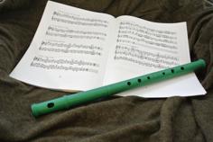 [OLD VERSION] Folk Flute, Alto, Straight Bore 3D Printer Model