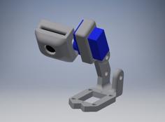 Raspberry Pi Camera Servo Mount 3D Printer Model