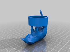 Cat Candle 3D Printer Model