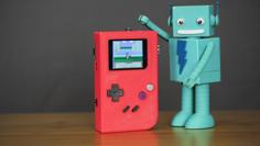 DIY Raspberry Pi Gameboy 3D Printer Model