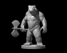 Werebear Updated 3D Printer Model