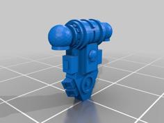 28mm Astrowarrior Backpack 3D Printer Model