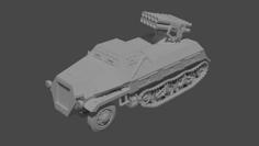 Panzerwerfer 42 1:56 Scale 3D Printer Model