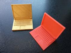 Tiny Notebook (Laptop) 3D Printer Model