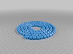 Long Snake 3D Printer Model