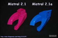 “Mistral 2.1” Extruder Cooling Duct For The Anet A8 Printer 3D Printer Model