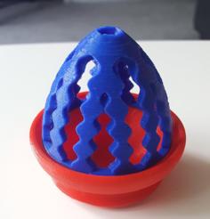 Creme Egg Case / Gift Box And Spinning Top For Easter 3D Printer Model