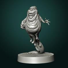 Slimer Fanart 3D Printer Model