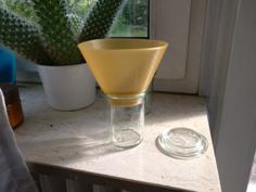 Weck Jar Funnel / Weck-Glas Trichter 3D Printer Model