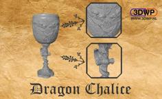 Dragon Chalice 3D Printer Model