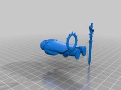 SpaceMarine Statue 3D Printer Model