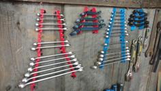 Customizable Wrench Rack 3D Printer Model