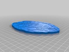 Hawkins Police Badge From Stranger Things 3D Printer Model