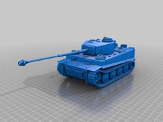 Tiger 1 (READ DESCRIPTION) 3D Printer Model