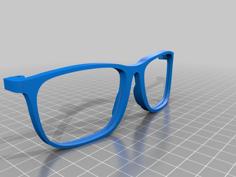 Glasses Frame 3D Printer Model