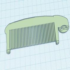 Sloth Comb 3D Printer Model