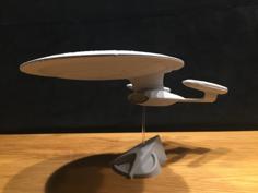 Star Trek Enterprise D – No Support Cut 3D Printer Model