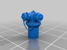 Chicago Fire Hydrant – Photogrammetry 3D Printer Model