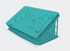 Cabinet Door Hinge Drilling Template(old Variant) 3D Printer Model