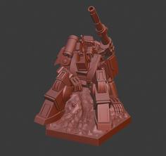 American Mecha – Classic SHD Hero Mecha (Derelict) 3D Printer Model