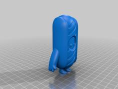 Fall Guys Hotdog 3D Printer Model