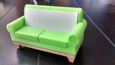 Sofa Business Card Holder 3D Printer Model