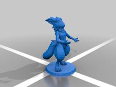 Protogen D&D Die Holder 3D Printer Model