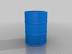 Oil Drum Container 3D Printer Model