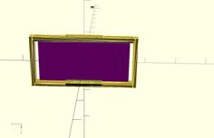 Parametized Plaque Generator 3D Printer Model