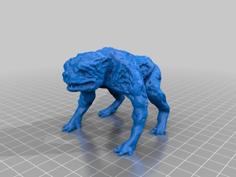 Zombie Dog Sculpt 3D Printer Model