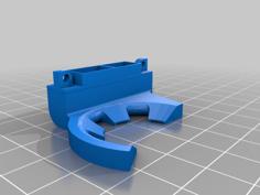 Ender 3 – Crescent Cooler – For MicroSwiss Hot End 3D Printer Model