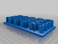 Bic Lighter Rack 20 3D Printer Model