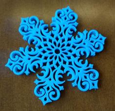 Frozen II Snowflake 2020 3D Printer Model