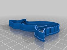 Cookie Cutter – Fox – Works Super Easy, Great Results 3D Printer Model