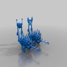 Corpse Cart – Undead – Warmachine 3D Printer Model