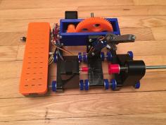 GEARED Egg Bot 3D Printer Model