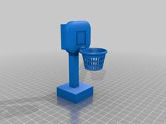 Basketball Hoop 3D Printer Model