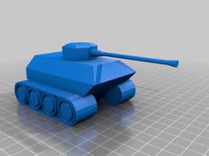 Sci-Fi Tank 3D Printer Model