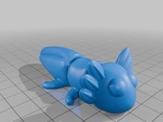 Bellamys3DP+-+Axolotl Stl File 3D Printer Model