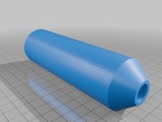 Airsoft Suppressor 14mm Ccw 135mm X 40mm 3D Printer Model