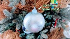 Ornament Cap And Hanger – Christmas Spare Parts [Shindo Design Challenge] 3D Printer Model