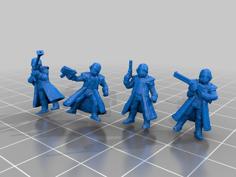 Fallout Rpg – Revised NCR Combat Rangers 3D Printer Model