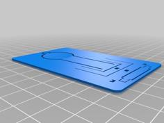 Credit Card Catapult (Daily Design 2) 3D Printer Model