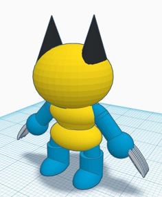 Cartoon Figure – Claw Guy 3D Printer Model