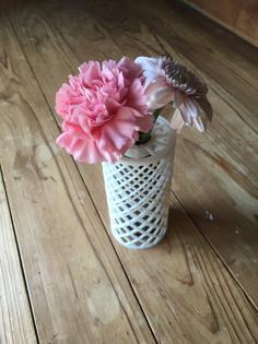 Recycled Bottle Flower Vase 3D Printer Model