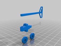 Single Column Autolift 3D Printer Model